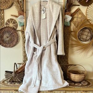 Barefoot Dreams Cream Cozy Robe